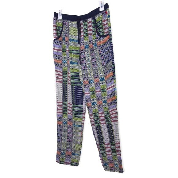 Josie Natori Colorful Print Lounge Pants - Picture 1 of 6